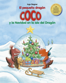 Portada El pequeño dragon coco y la navidad