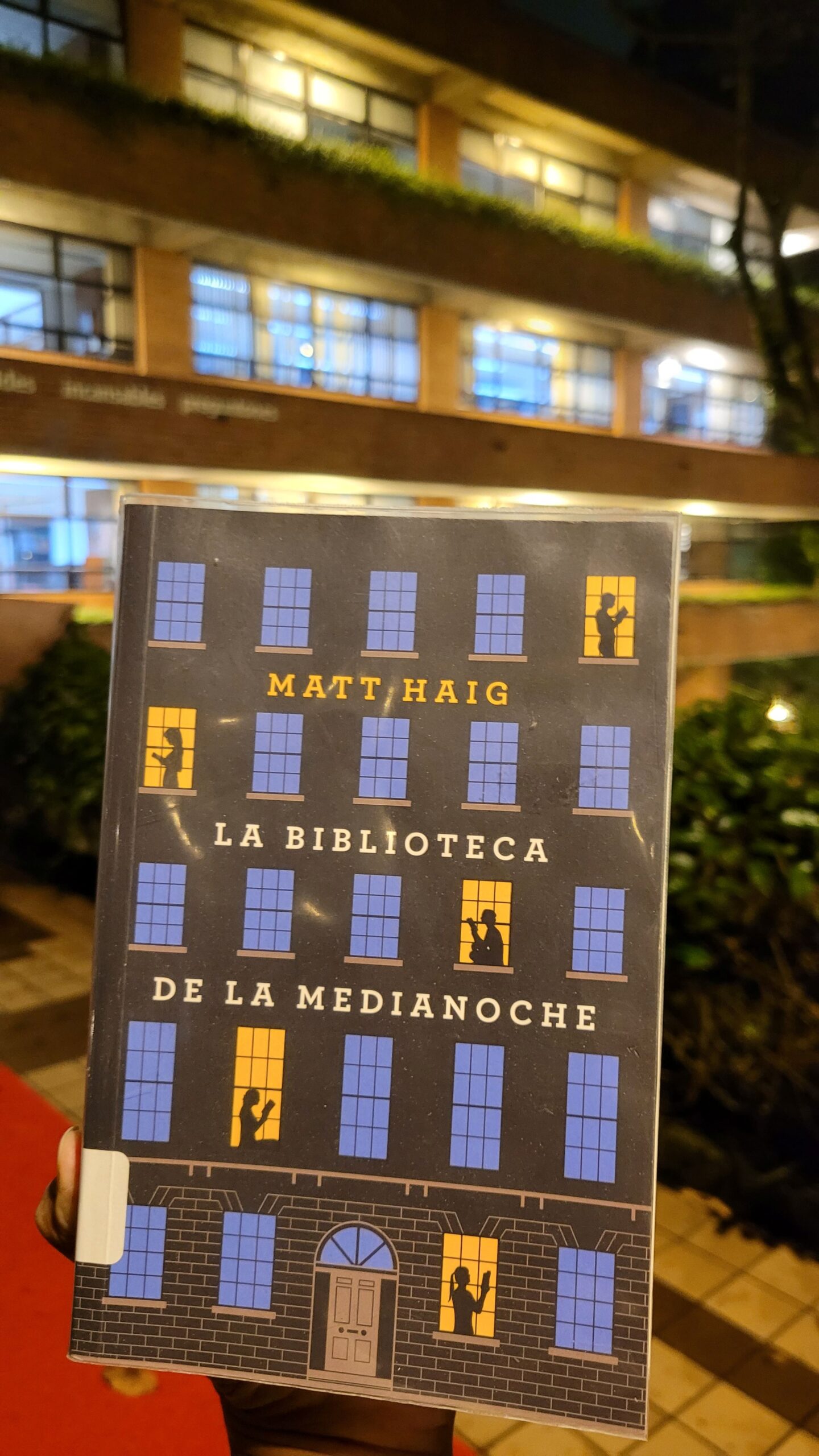 el libro en la noche